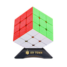 Load image into Gallery viewer, JoyTown Shengshou 3x3 Speed Cube Magnetic Stickerless 3by3 Magic Puzzle cube in Metal Box, Smooth Turning, Perfect for International Speedcubing Competitions, Ideal Gift for Kids Adults